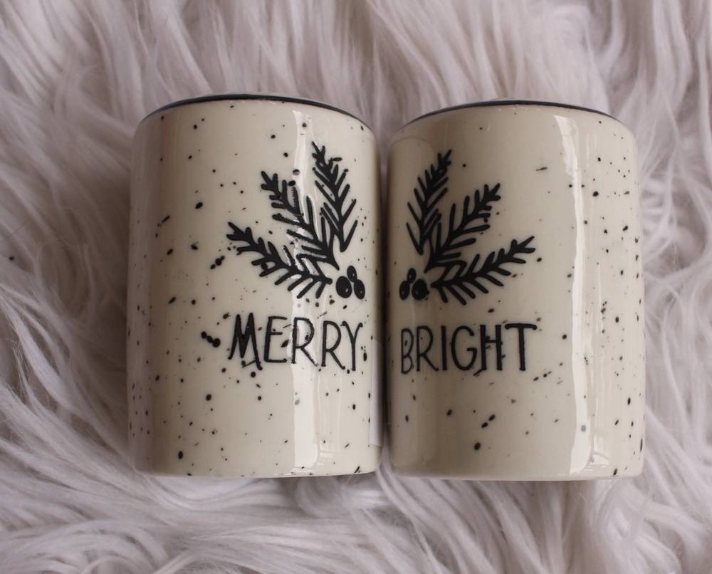 Merry and Bright Salt and Pepper Shaker