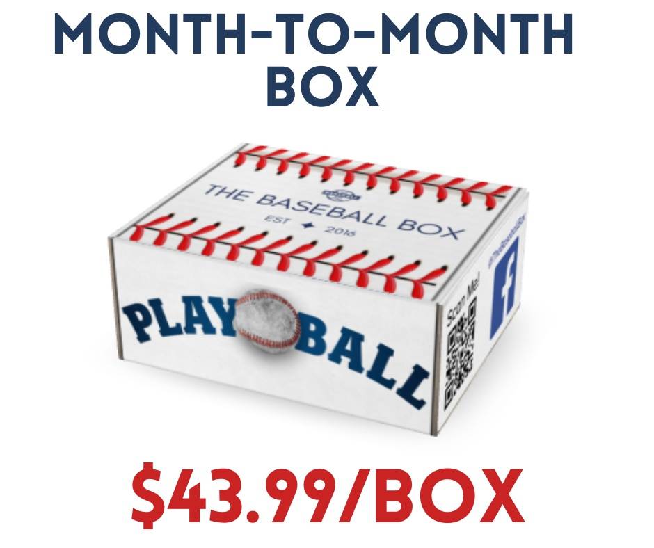 Month-To-Month Holiday Box - Baseball