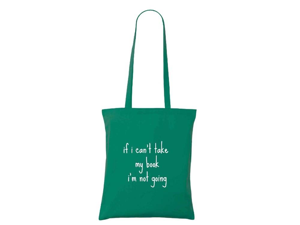 If I Can't Take My Book Tote Bag