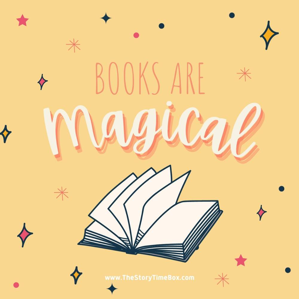 Books Are Magical Stickers