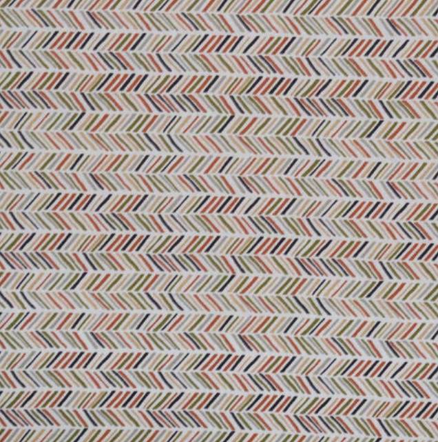 Oasis Stripe Cotton Fabric - 1 yd