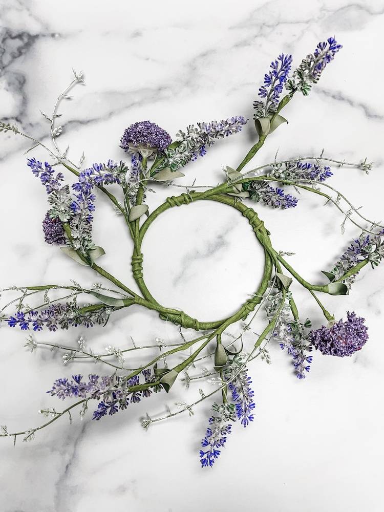 Lavender Floral Ring
