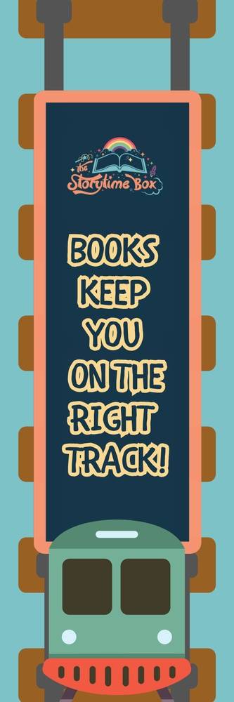 Bookmark - Books Keep You on the Right Track