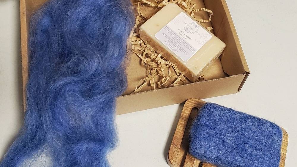 Wool Felting Soap Kit