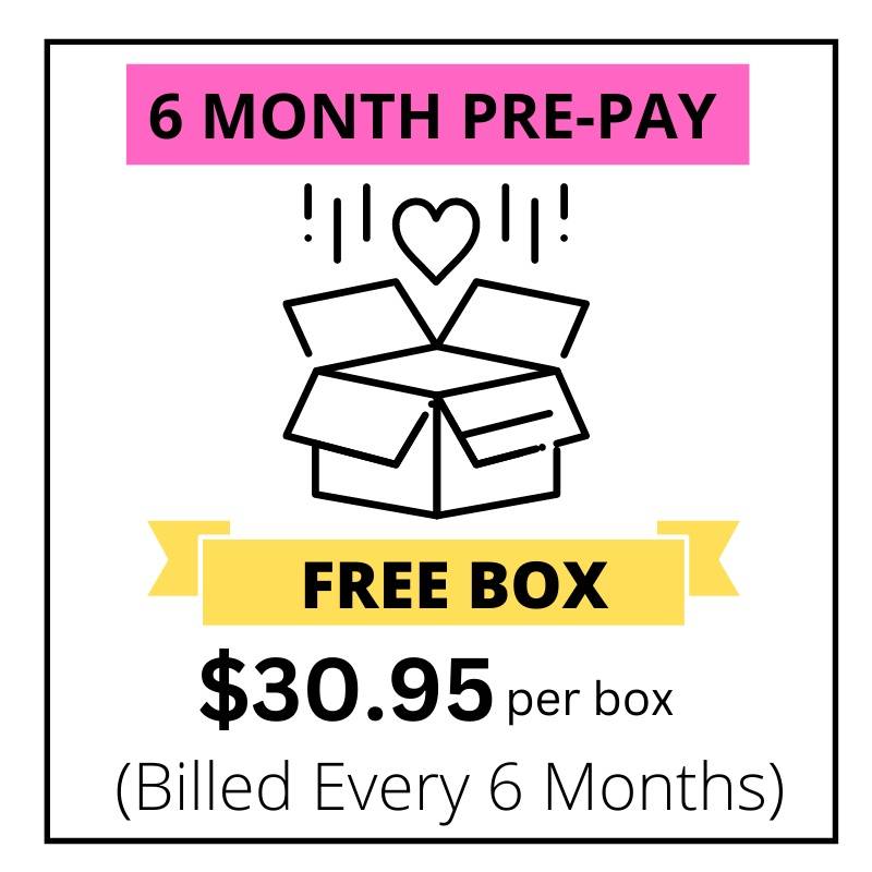 6 Month Pre-Pay Box