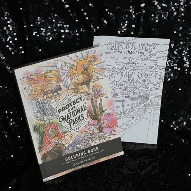 Gold Add On - Protect Our National Parks Coloring Book