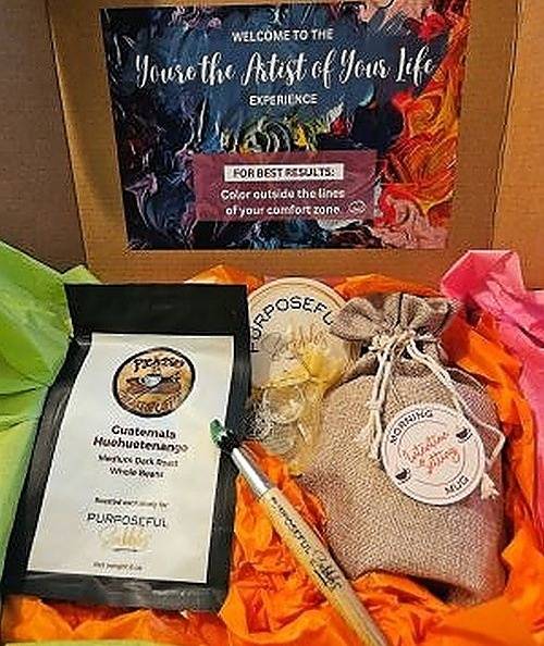 Purposeful Scribbles "You're the Artist of Your Life" Box & Experience