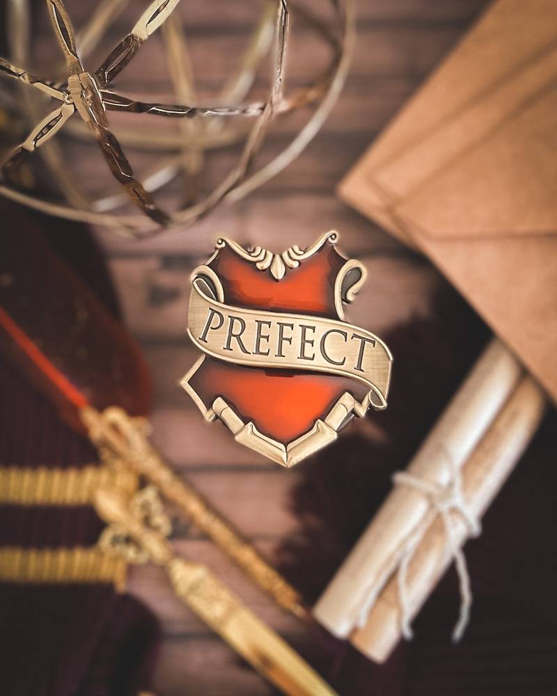Red Prefect Pin