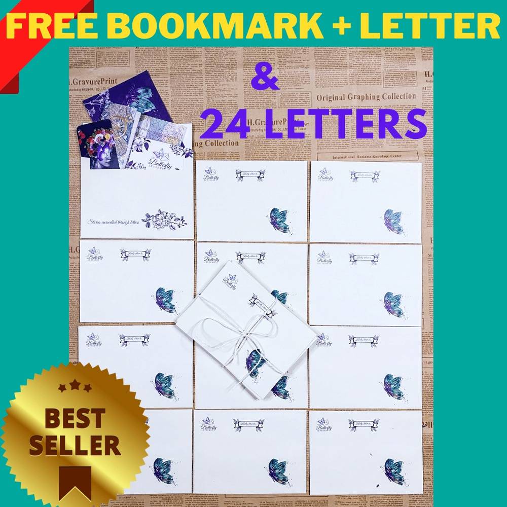 ONE OFF PAYMENT_Gritty Girl- 12 mth (24 Letters) + FREE BOOKMARK + BONUS LETTER
