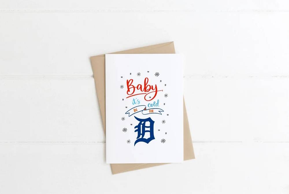 Christmas Card: Baby, It's Cold in the D