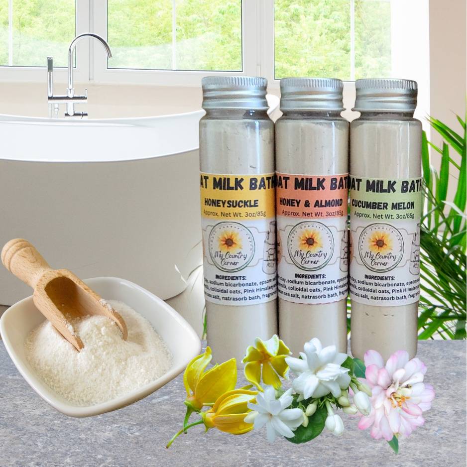 Milk Bath Salts Sample Pack