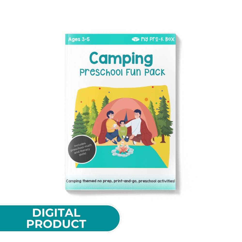 PRINT AT HOME: Camping Preschool Fun Pack