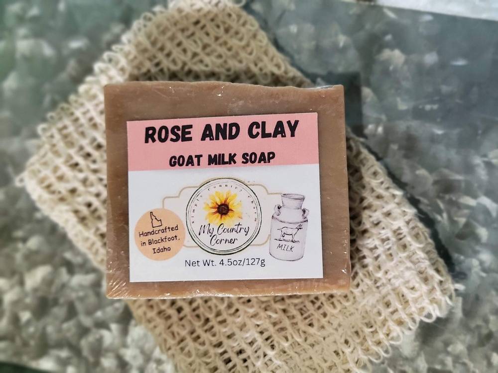Rose & Clay Goat Milk Soap