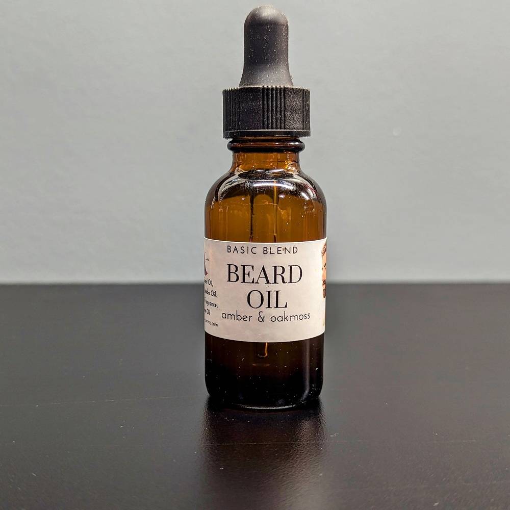 Basic Blend Amber & Oakmoss Beard Oil