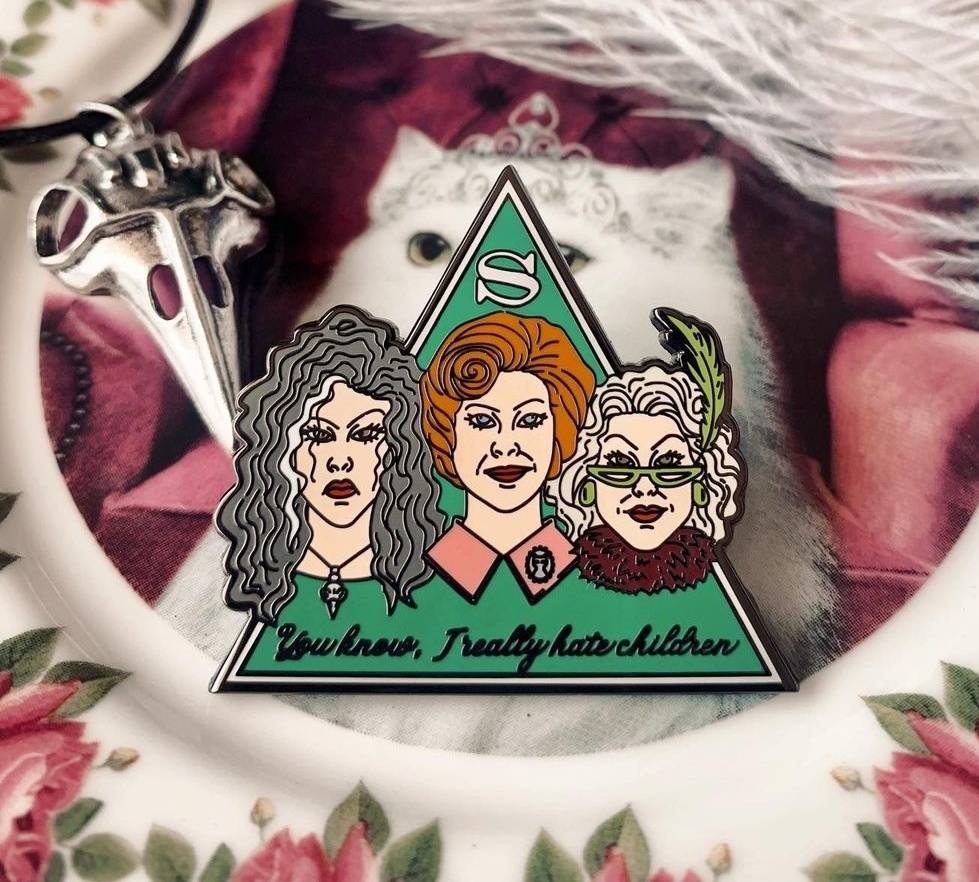 Three Witches Pin