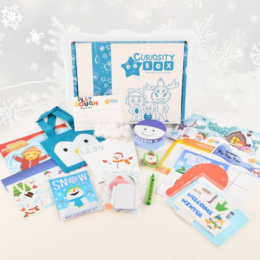 Winter Treasures Box for Ages 2-4