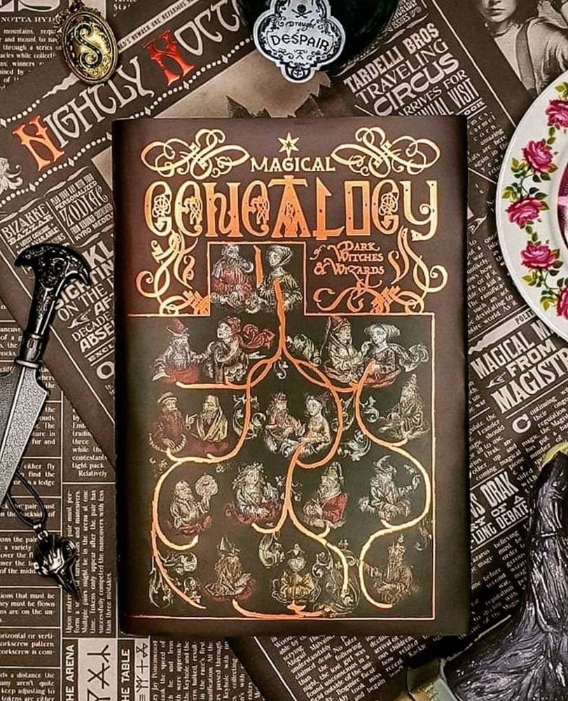 Wizarding Genealogy of Dark Witches & Wizards -  Book Cover Eight