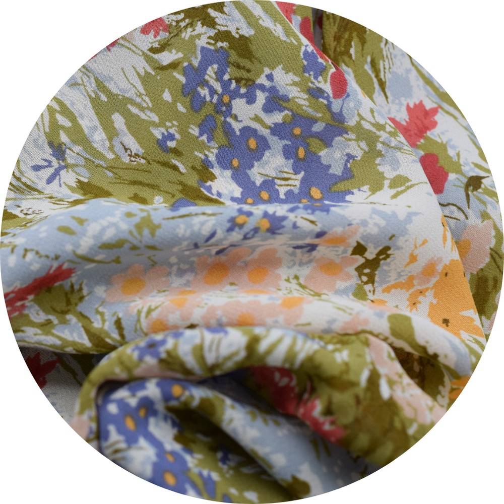 Wild Flowers Georgette - 3 yards