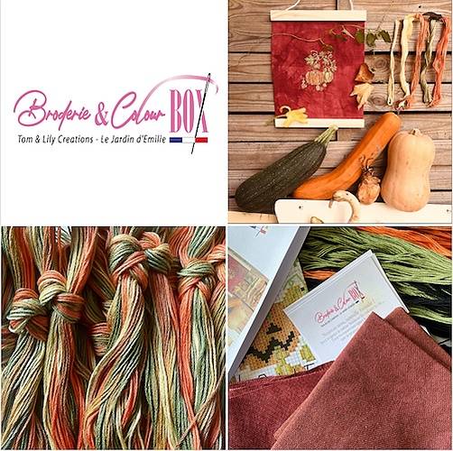 Broderie & Colour Box: Citrouilles