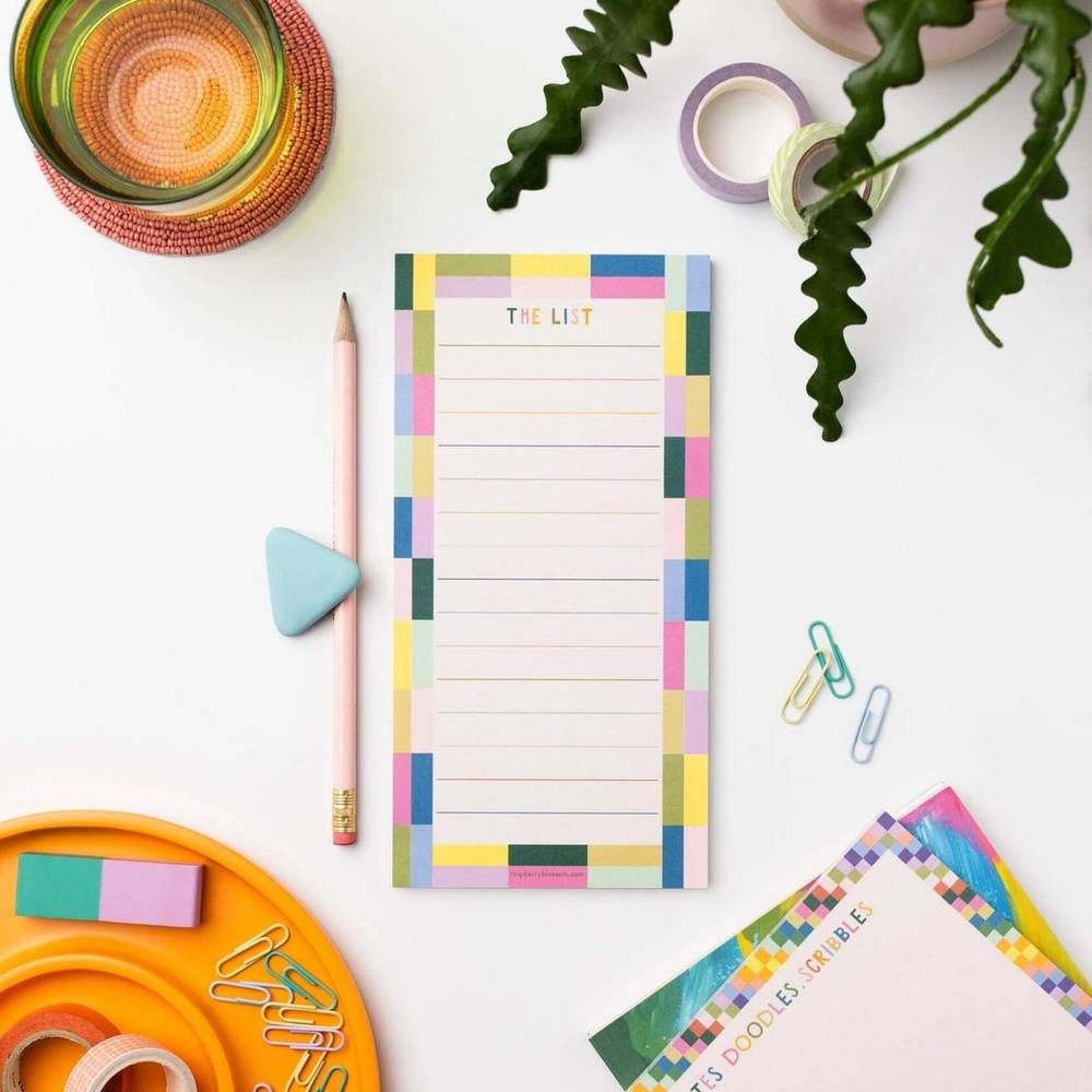 Rainbow Tiles list pad