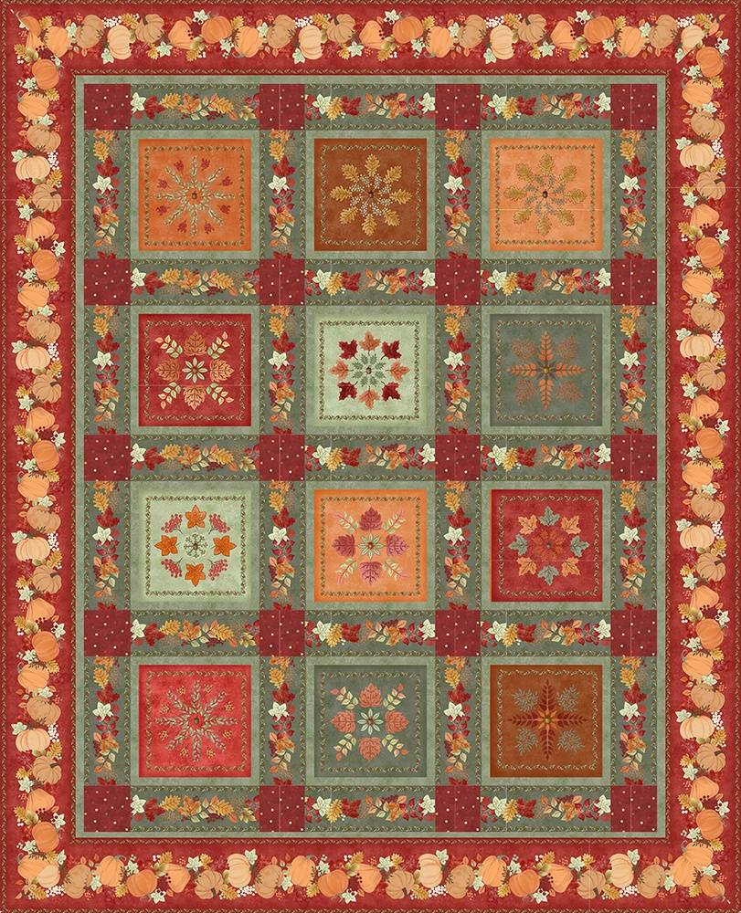 Hello Autumn Quilt Kit