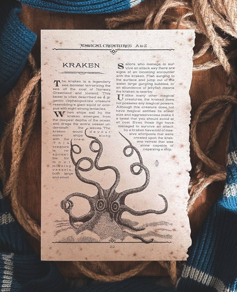 Kraken Creature Page