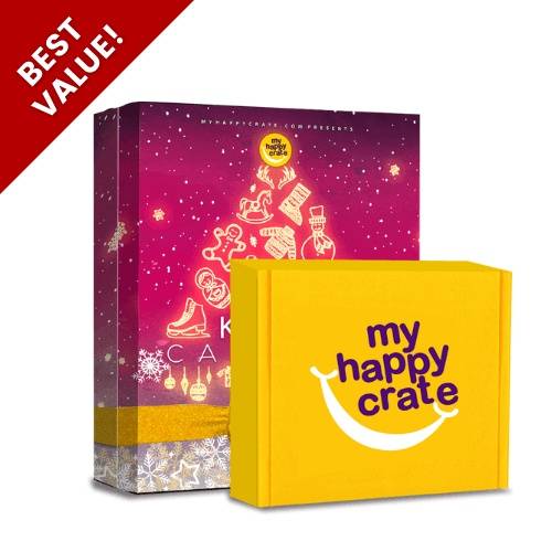 BTS K-Advent Calendar 2021 + My Happy Crate Subscription Gift Set