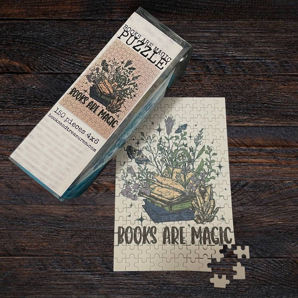 Books are Magic Mini Puzzle