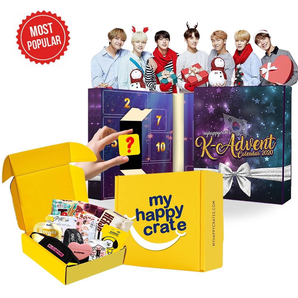 K-Advent Calendar & My Happy Crate Gift Set - BTS