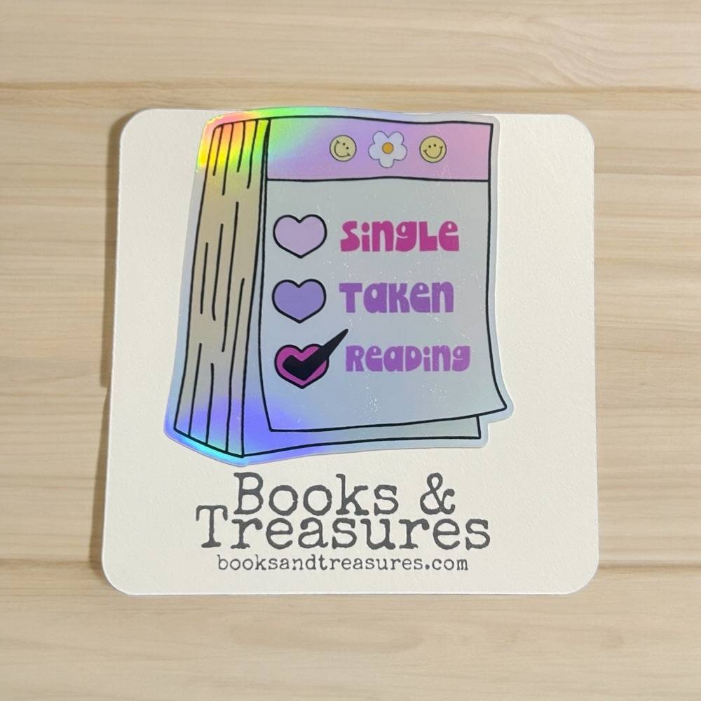 Single Taken Reading 2” Sticker