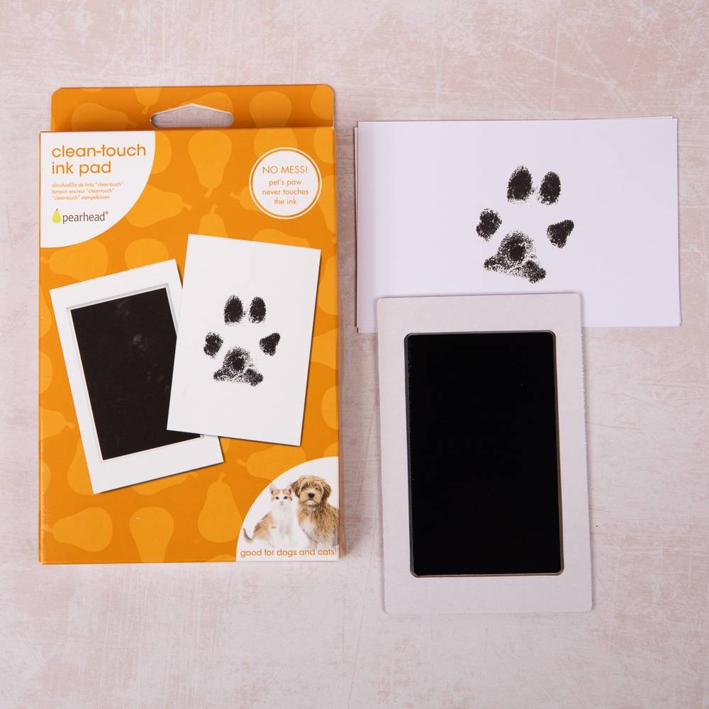 Pet Pawprint Clean-Touch Ink Pad, Black