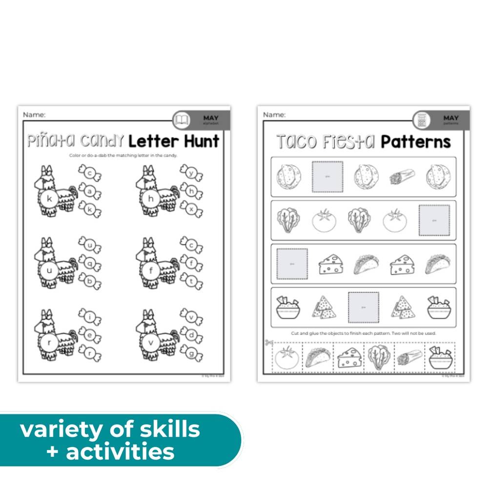 PRINT-AT-HOME: May Skill Builders