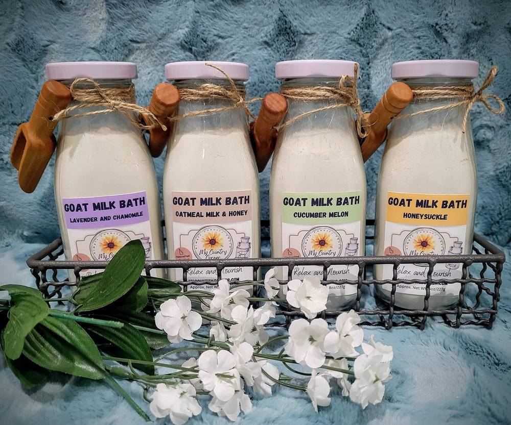 Lotion and Milk Bath Salt Set