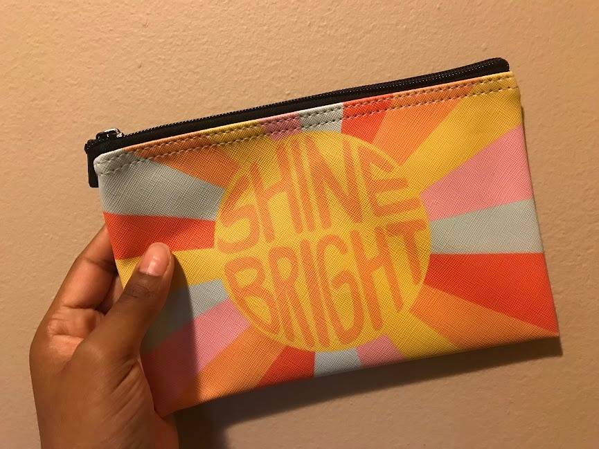 Shine Bright Zipper Pouch