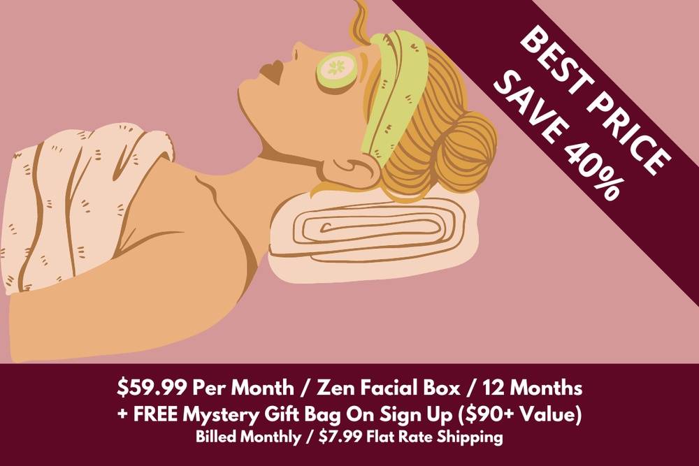 The Zen Collection Facial Box - 12M Commitment Plan