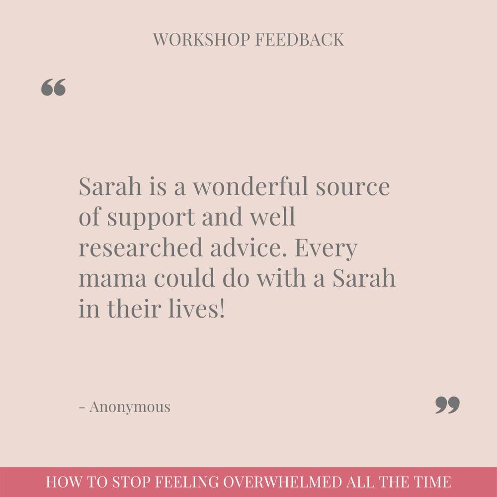 How To Stop Feeling Overwhelmed All The Time [on demand workshop]