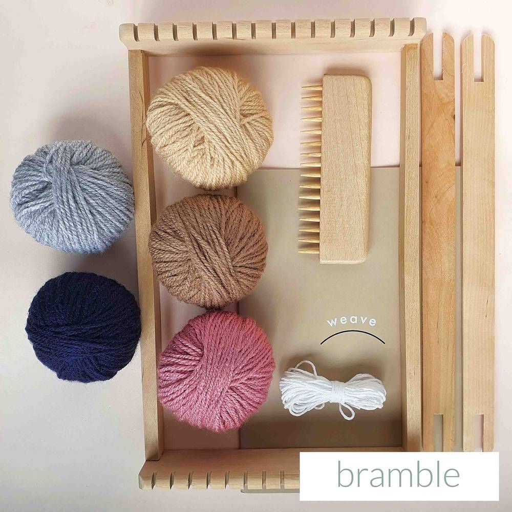 Loom weaving kit by Squid Ink Co