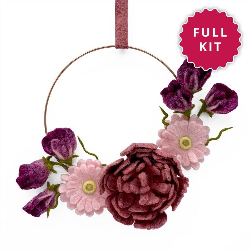 'FLOWER WREATH' (FULL KIT)