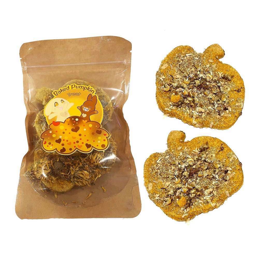 Preorder Pumpkin Baked Treats for Bunnies - available mid September