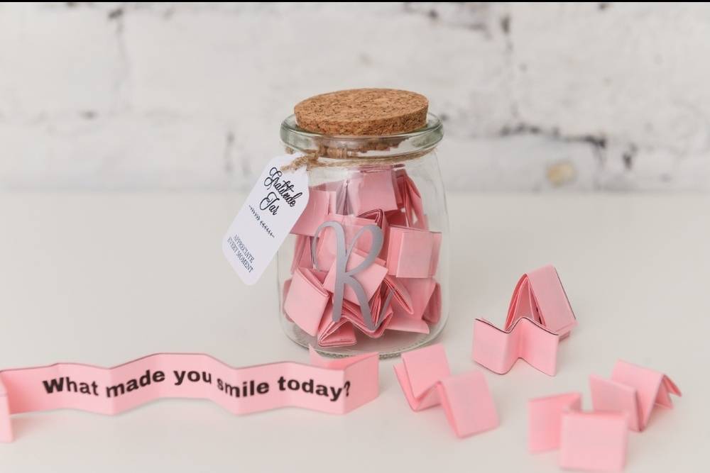 Gratitude jar