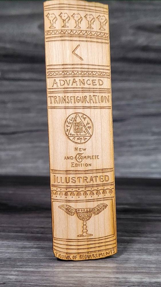 Wooden Transfiguration Bookmark