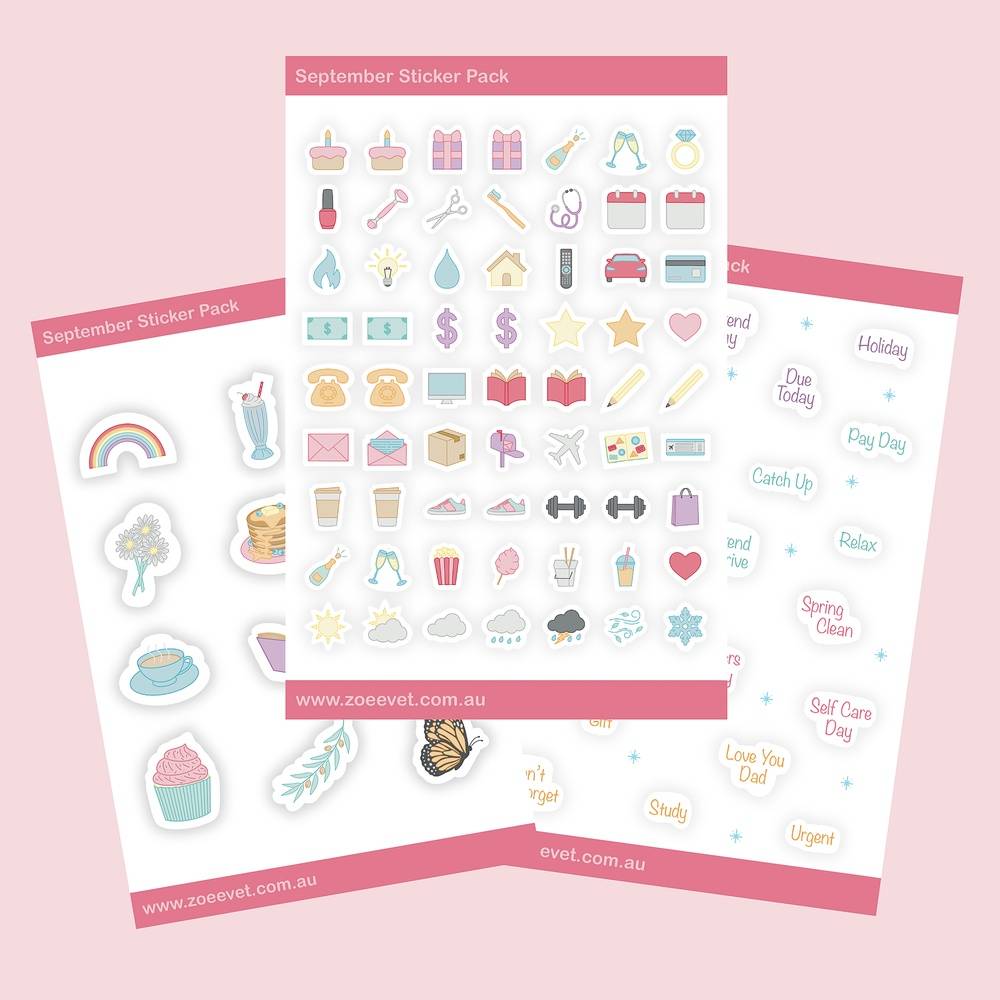 Planner Sticker Subscription Pack