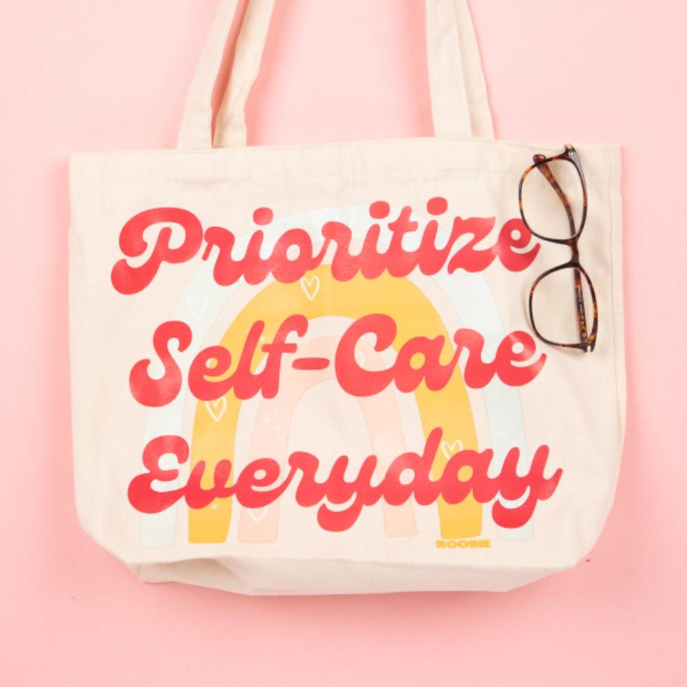 Rainbow Self-Care Tote Bag SALE