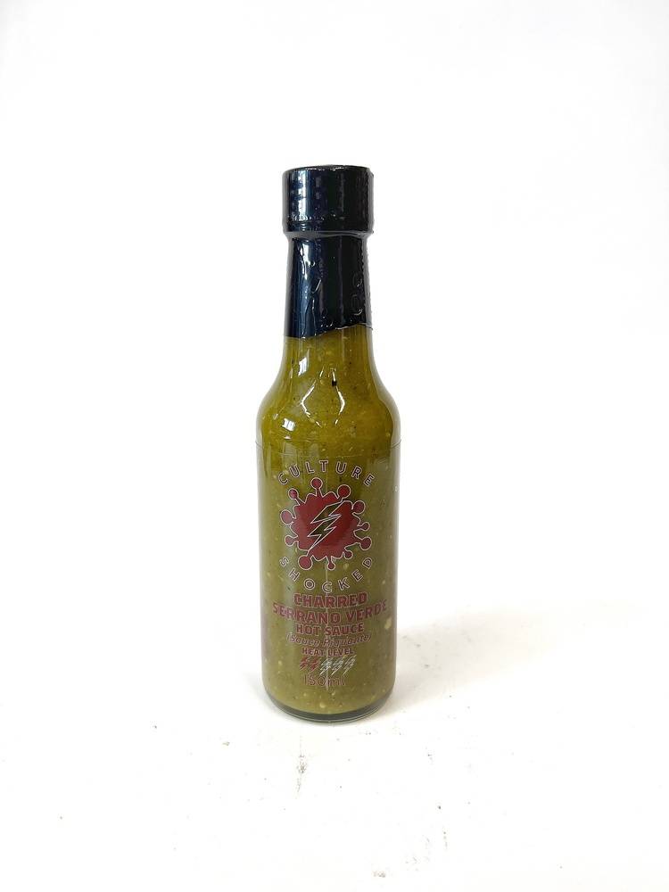 Culture Shocked - Charred Serrano Verde Hot Sauce