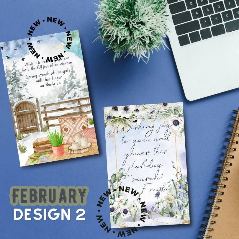 February Cards - Start of Spring