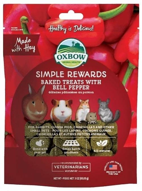 Oxbow Simple Rewards Baked Bell Pepper