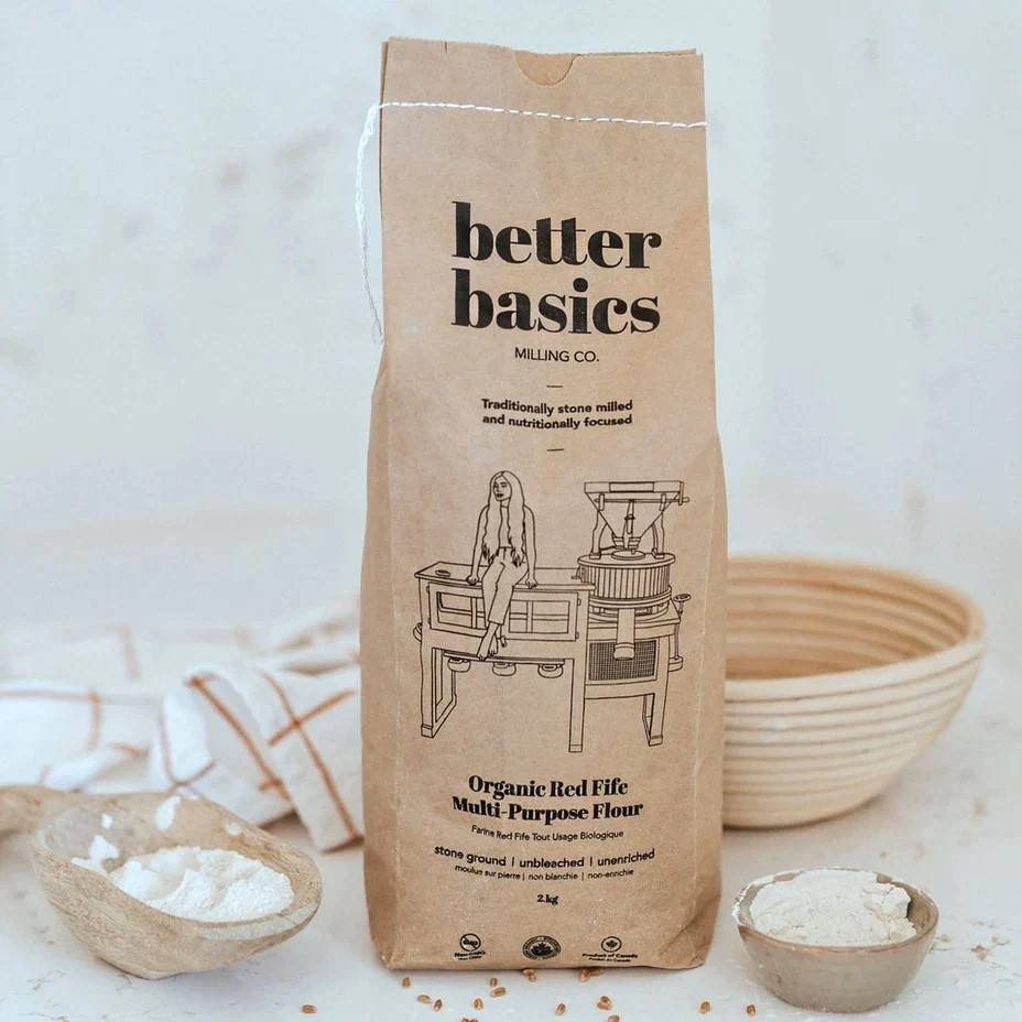 Better Basics Milling - Organic Red Fife Multi-Purpose Flour