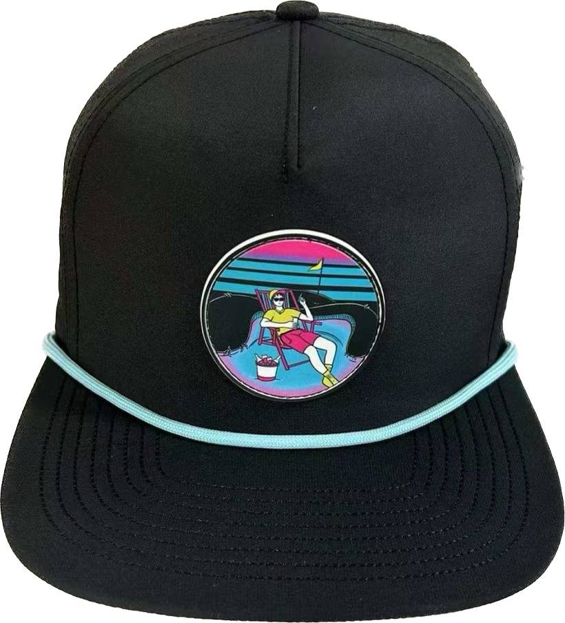 "Golf's A Beach" Snap Back Golf Hat