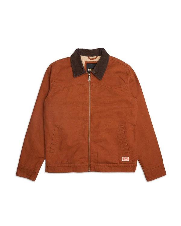 Deus Hawk Canvas Jacket - Brown