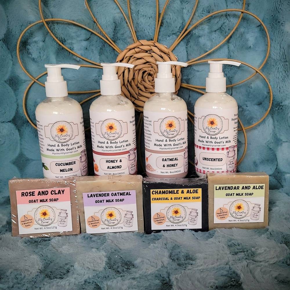 Goat Milk Soap & Lotion Set